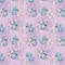 Lilo &#x26; Stitch Angel Watercolor Cotton Fabric